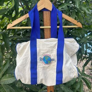 Royal Caribbean Save the Waves Cruise Tote Bag Embroidered Mini Duffle